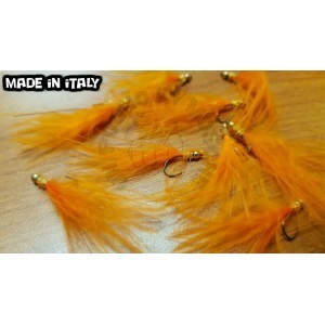 Orange marabou I