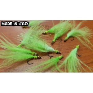 Chartreuse marabou